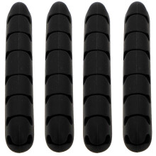 4 Pcs Adhesive Cable Clip Holders 8 Holes Desktop Cord Keeper for Cable Organization