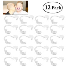 Compatible with BESTOYARD 12pcs Disposable C-Shape Oral Cheek Lip Retractor Opener Prop for Adult Fun Game