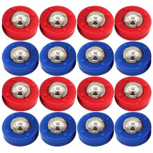 24PCS Mini Shuffleboard Rollers Balls, Tabletop Curling Game Replacement Accessories