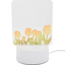 Light up Acrylic Dry Erase Message Board Desktop Memo Board with Light
