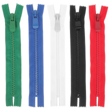 5Pcs Colorful Sewing Zippers Strips with Pulls for Clothing Zipper Material Craft