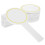 6 Pcs Single Sided Handheld Whiteboards Paddles Dry Erase Boards for Teaching Training 1