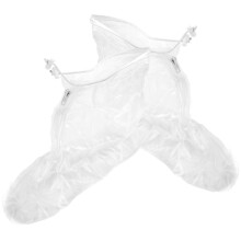 1 Pair Reusable Rain Shoe Covers Waterproof Boot Protectors for Hiking Outdoor Use