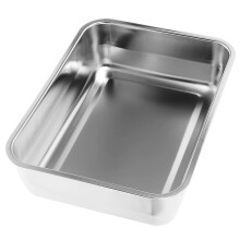 Stainless Steel Grilled Fish Roasting Pan Rectangular
