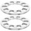 2pcs 5-Hole Metal Wheel Hub Spacers Replacement Vehicle Accessory 1