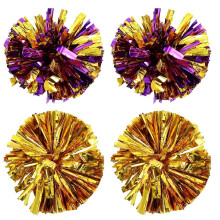 4 Pcs Cheerleading Pom Poms Handheld Team Sports Cheerleader Accessories Props