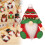 Christmas tableware protectors with Santa, snowman, 1