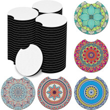 Sublimation Car Coaster Blank 60 pcs