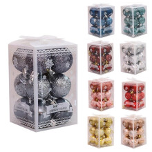 Boules de Noël incassables (12 pièces)