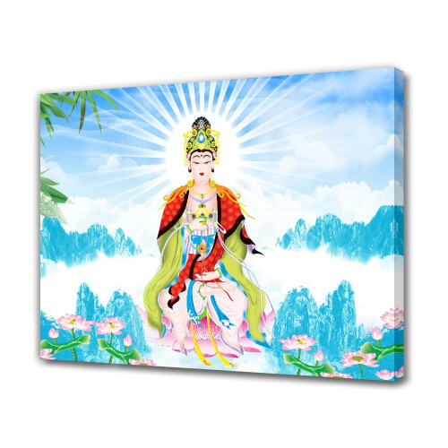 Guanyin Bodhisattva vászonposzter