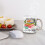 Cupán Léitheoireachta Ceirmeach Mug Leabhar Bláthanna 350ml 1