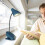 Lampe de bureau LED Donemore avec pince et chargeur USB 1