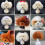 Practical Dog Grooming Practice Head Model With Uncutting-Brown 3