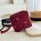 Lovely Floral Pattern Miniature Cosmetic Pouch Convenient-Red 5