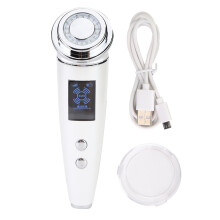 Appareil de massage facial électrique à domicile pour un lifting du visage anti-âge, raffermissant la peau grâce à la lumière rouge stimulan