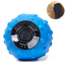 Appareil pour dénouer les nœuds musculaires, balle de massage vibrante avec fonction sans fil rechargeable