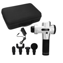 Appareil de massage par percussion avec accessoires polyvalents et moteur silencieux pour une utilisation sans fil et un massage musculaire
