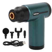 Mini masseur portatif pour le bien-être personnel, masseur dorsal à percussion avec 4 modes réglables, vibrations profondes pour