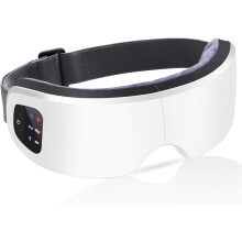 Appareil de massage oculaire de luxe, massage par vibrations pour soulager le stress, design pliable avec musique Bluetooth, masseur oculair
