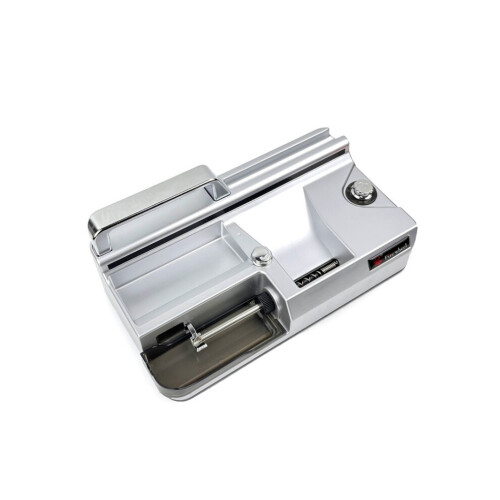 Αυτόματο έξυπνο ρολό τσιγάρων 3 σε 1 8.0 / 6.5 / 5.5mm EU Plug (ασημί)
