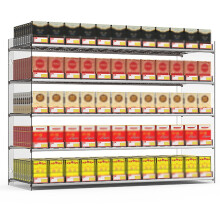 Automatisk cigaretdispenser med klar akryl displaystativ, vægmonteret til detailbutikker 50x29x44cm