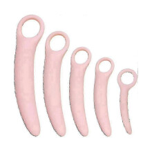 Ensemble de 5 dilatateurs en silicone pour l'entraînement des muscles du plancher pelvien chez la femme