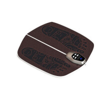 Appareil de massage des pieds, appareil de massage des pieds à pulsations et microcourants, coussin de massage des pieds, stimulateur muscul