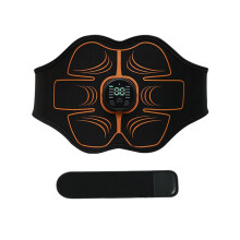 Wibracyjny stymulator mięśni ABS Trener EMS brzucha Elektrostymulacja Sprzęt do ćwiczeń w domu Masażer fitness USB
