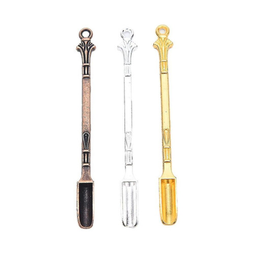 Conjunto de 3 colheres para rapé e cocaína FTS