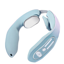 Massage cervical sans fil avec fonction chauffante, massage par impulsions électriques pour un massage en profondeur et un soulagement de la
