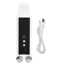 Appareil de massage électrique 4 en 1 pour le visage et le cou, avec fonction de nettoyage ionique et de chargement sans fil, pour une utili