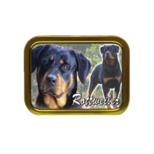 Rottweiler hunderase tobakksboks gave- og røykeprodukter