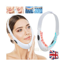Aparat electric de masaj facial în formă de V, dispozitiv de rejuvenare facială, slăbire și dispozitiv pentru îndepărtarea bărbie