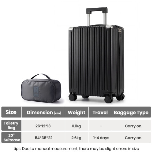 20-inch Cabin Suitcase with Cup Holders 2