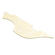 Small Light Yellow Bass Pickguard