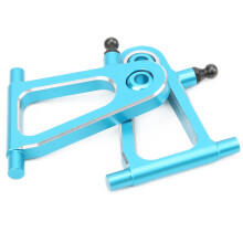 2 pièces bras oscillants inférieurs avant bleus 49x40x6mm
