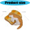 Ensemble de statues en plastique, chats endormis mignons-Jaune 4
