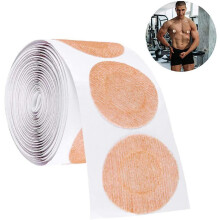 Men's Nipple Covers for Gynecomastia, Chest Binder Alternative Breathable Medical Grade Adhesive Pads to Hide Puffy Nipples Under Clothing