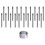 Replacement Tips compatible with Remarkable 1/2 Tablet Pen - 20 Pcs Black Plastic Nibs with Clip 1