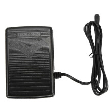 Sewing Machine Foot Control Pedal Compatible with Singer SC220 6160 6180 5400 XL-400, Plastic, 1.5m Connection Cable, Model ES01FC
