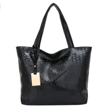 Large Capacity Tote Handbag, Printed Shoulder Bag for Women, Korean Style Shopping Bag
