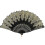 Silk Floral Folding Fan Handheld for Stage Show Performance 1
