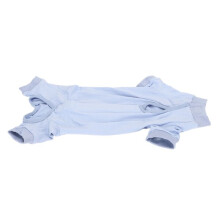 Cat Recovery Suit with Adjustable Hook & Loop Fasteners, Breathable Modal for Wound Isolation