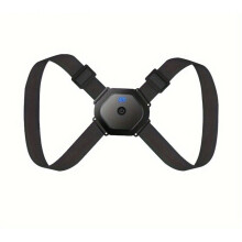 Adjustable Posture Correction Belt Rechargeable USB LCD Movement Counter for Back Pain Relief