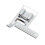 Adjustable Presser Foot with 2mm Ruler, Compatible with Most Sewing Machines for Parallel Lines 1
