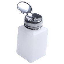 200ml Anti-static Alcohol Dispenser Clear Plastic Bottle Anti-reflux One-hand Operation for Electronic Equipment Precision Machinery Cleaning