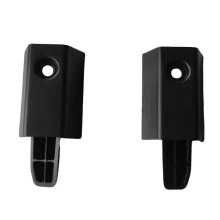 Rear Cargo Cover Pin Catch Bracket 1 Pair Black Plastic Compatible with Range Rover Sport 2005-2013 Land Rover LR2 2006-2015 LR012846 LR012847