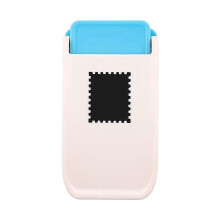 Postage Stamp Punch Handheld ABS 2.1cm x 2.5cm Cut Size for Scrapbooking Card Making Paper Craft DIMEANI