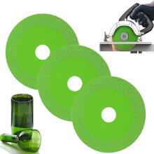 Glass Cutting Disc Compatible with 100mm Angle Grinder Professional for Precise Cutting Low Noise Less Dust