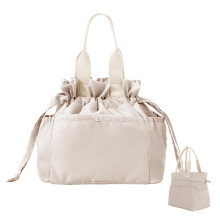 Reusable Insulated Drawstring Women's Lunch Bag with Large Cinch Closure, Lightweight Tote for Work and Picnic, 2026 Edition